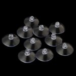 Comfort Disc Earring Backs - Bullet Clutch Earnuts with Stabilizers for Heavy Studs; Statement Earrings (8mm)