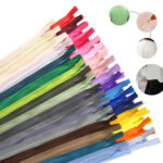 Professional Grade Invisible Zippers for Bespoke Tailoring & Fashion (100Piece Random colours) - Image 3
