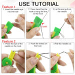 🧵 Automatic Handheld Needle Threader Tool - Image 2