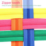 Professional Grade Invisible Zippers for Bespoke Tailoring & Fashion (100Piece Random colours) - Image 2