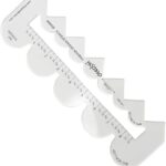 ✂️ Deepak 4-in-1 Fashion Template Ruler