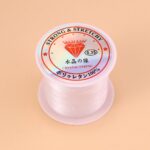 Professional Nerambu (Nylon Wire) - Stiff Transparent Thread for Aari Embroidery and Jewelry Making(0.35mm)(1Piece)