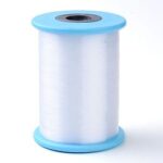 Professional Nerambu (Nylon Wire) - Stiff Transparent Thread for Aari Embroidery and Jewelry Making(0.35mm-Approx 10,000M)(1Piece)
