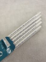 ✍️ Apsara Glass Marking Pencils (White, Wax-Based) - Image 2