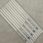 ✍️ Apsara Glass Marking Pencils (White, Wax-Based)