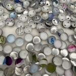 Mixed Metal Button Backs and Caps Big size