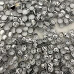 Mixed Metal Button Backs and Caps Small size