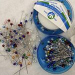 Pearlized Head Dressmaker and Quilting Pins