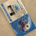 KING SUN Sewing Machine Bobbins (Plastic, White)