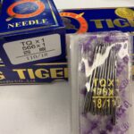 🧵 Flying Tiger Industrial Sewing Machine Needles - TQ 1 ( 566 1) Size 110/18(5Pack-10Needles of each pack)