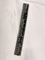 📐 Designer's Black 30 CM / 12 Inch Ruler