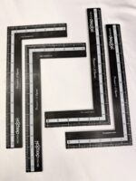 📐 Designer's L-Square Ruler (Inches) - Image 4