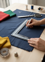 📐 Designer's L-Square Ruler (Inches)