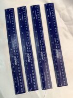 Deepak 12-Inch / 30cm blue Drafting Scale - Image 2