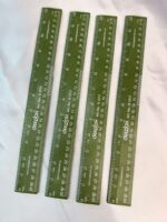 Deepak 12-Inch / 30cm Green Drafting Scale - Image 3