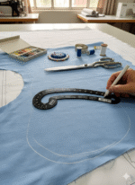 🧵 Khyati Designer's Curve (A-093) Pattern Making Tool (Armhole scale)