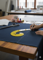 📐 French Curve Ruler (Armhole scale)