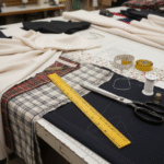 📏 Tailor's Essential 30 cm Wooden Measurement Ruler