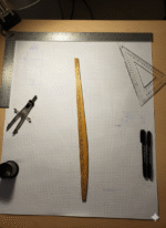 Professional 60cm/24" Classic Wooden Tailor's Curve Ruler - Image 3