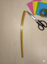 Professional 60cm/24" Classic Wooden Hip Curve Ruler