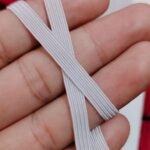 LOTUS International Premium Narrow Woven Elastic Roll(0.25”- 25M)