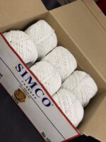 SIMCO Lion Brand Piping Thread - No. 108 White Glazed Cotton Thread (India) - Image 2