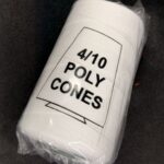 White 4/10 Spun Polyester Industrial Thread