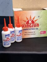 Kingsun Multi-Purpose Lubricating Oil – 90ml Non-Staining Machine Oil with Rust Inhibitor (1Box - 10Piece)