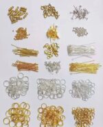 Polished Silver-Tone Open Jump Rings - Essential Circular Connectors for Jewelry Design; Repair (8mm) - Image 2