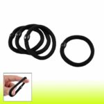 Premium Blank Elastic Hair Bands – Seamless Crafting Bases for DIY Hair Bows, Ribbons, and Handmade Accessories (Black) - Image 2
