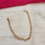 Golden back chain with Hook Jewelry Connectors - Linked Extender Chains for Necklaces