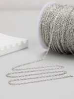 Silver Jewelry Making Cable Chain Spool/Link chain