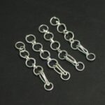 Sterling Silver Style Back Chain Extenders with Hook Clasps