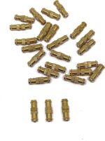 Gold-Tone Barrel Screw Clasps for Jewelry Making