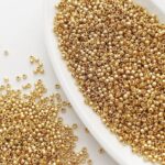 Priso Premium Metallic Gold sugar/ Seed Beads(1Pack-450g) - Image 2