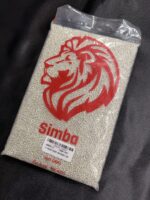Simba Premium Silver Glass Seed /Sugar Beads - 500g Bulk Pack
