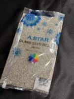 A-STAR Silver Glass Seed /SugarBeads - 450g - Image 2