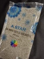 A-STAR Silver Glass Seed /SugarBeads - 450g