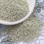 A-STAR Silver Glass Seed /SugarBeads - 450g - Image 3