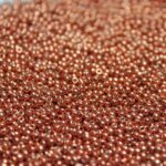 Priso Premium Metallic Copper Glass Sugar /Seed Beads - Image 2