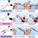 3-Piece Mini Pliers Tool Set for Jewelry Making & Crafting - Image 2