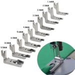 🧵 Professional Industrial Sewing Machine Pico Footer/Rolled hem presser foot (6-6.4mm-1/4) - Image 5