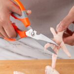 Premium Multi-Function Shears - Heavy Duty Stainless Steel Scissors with Built-in Bottle Opener - Image 3