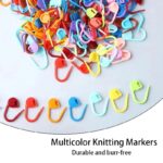 Multicolor Knitting Markers (20 pack each with 5 piece)