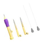 Adjustable Punch Needle Embroidery Kit | DIY Craft Tool for Fluffy Thread Stitching & Rug Hooking - Image 3