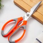 Premium Multi-Function Shears - Heavy Duty Stainless Steel Scissors with Built-in Bottle Opener