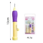 Adjustable Punch Needle Embroidery Kit | DIY Craft Tool for Fluffy Thread Stitching & Rug Hooking - Image 2