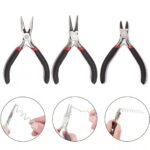 3-Piece Mini Pliers Tool Set for Jewelry Making & Crafting