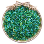 Premium Glass Cutdana Tube Beads for Aari & Maggam Work - Multi shade - Image 8