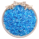 Premium Glass Cutdana Tube Beads for Aari & Maggam Work - Multi shade - Image 11